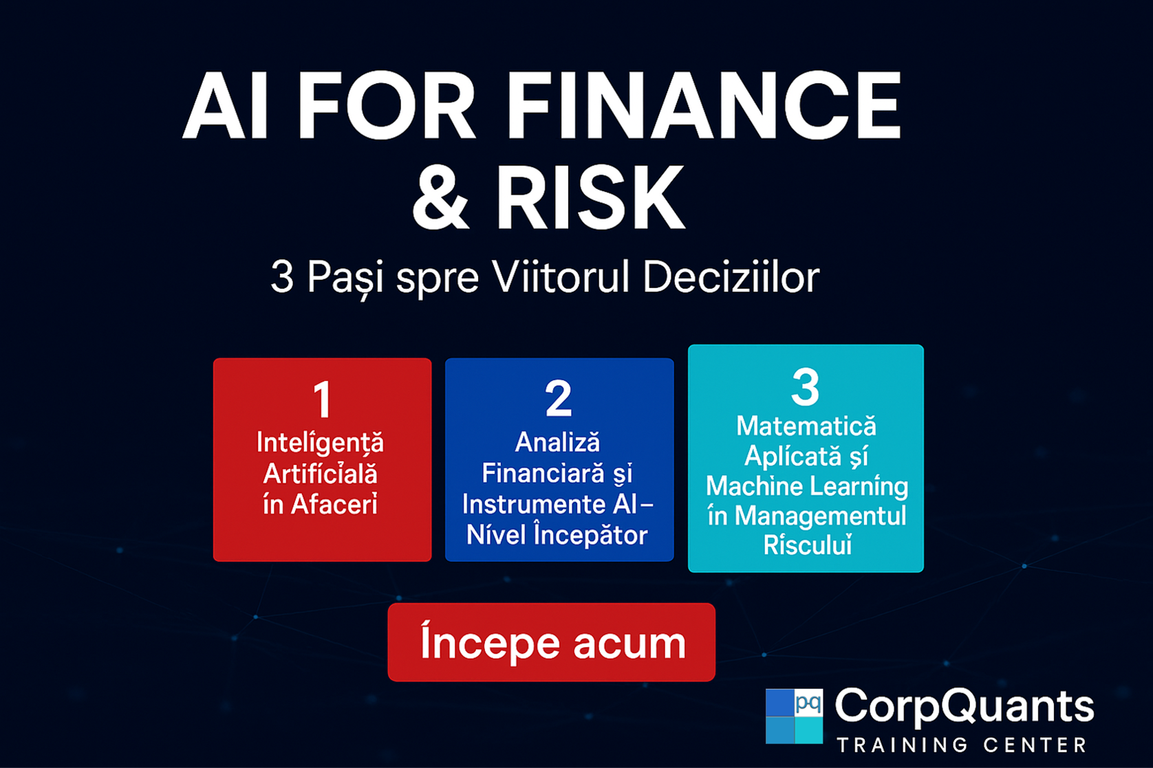 AI pentru Finanțe (0 cod) – traseu de învățare în 3 pași