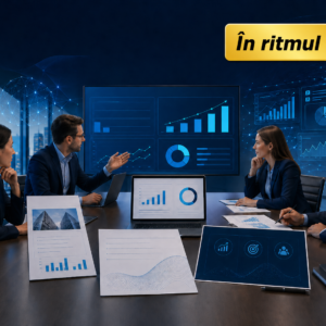 Storytelling financiar cu AI – Rapoarte, memo, board slides | În ritmul tău